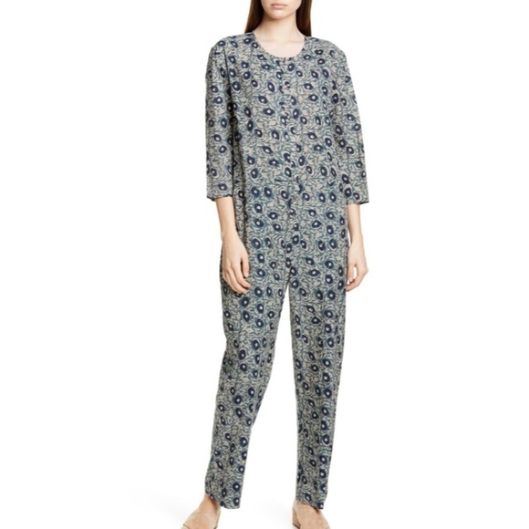 NEW SEA NEW YORK Lucia Floral Print Jumpsuit - Picture 1 of 4